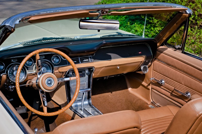 MUSTANG CABRIO V8 Oldtimer Bj. 1967 zum SELBERFAHREN. Perfektes Hochzeitsauto!  – 3