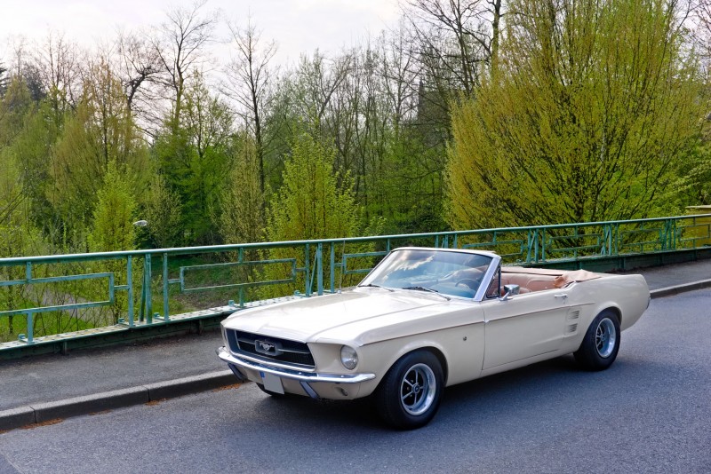 MUSTANG CABRIO V8 Oldtimer Bj. 1967 zum SELBERFAHREN. Perfektes Hochzeitsauto!  – 5