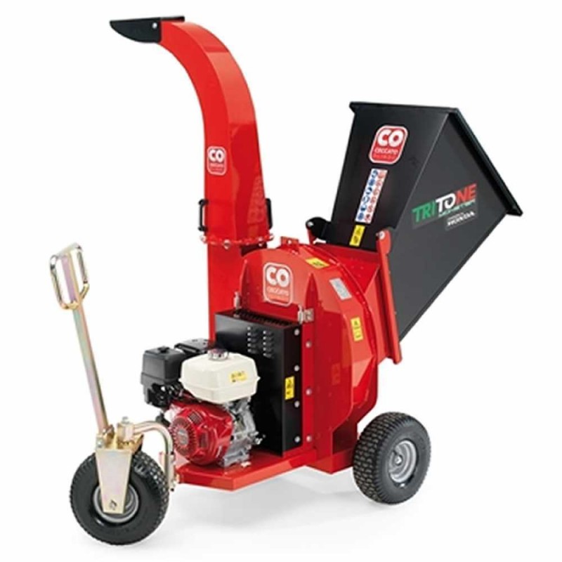 Holzhäcksler Monster Profi Benzinhäcksler Schredder 13 PS Zweigdurchmesser 100 mm Honda Motor Häcksl
