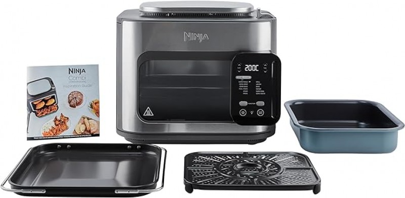 Multikocher 12-in-1 Backofen &amp; Heißluftfritteuse Fritteuse 12 Kochfunktionen Heißluftfritteuse &amp; Gri – 3