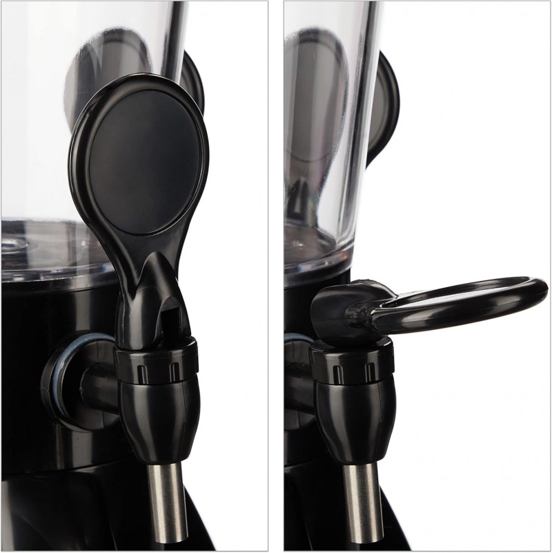 Biersäule mit 3 Zapfhähnen 4 Liter Getränkespender mit Kühlung Bierturm Garten Zapfsäule transparent – Thumbnail 6