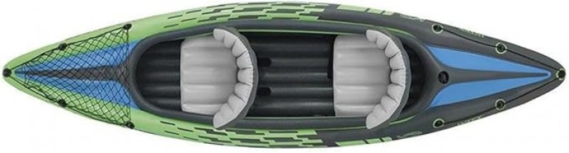 2er Kajak Schlauchboot Boot aufblasbares Kajak 351 x 76 x 38 cm – 3-teilig Campingurlaub – 3