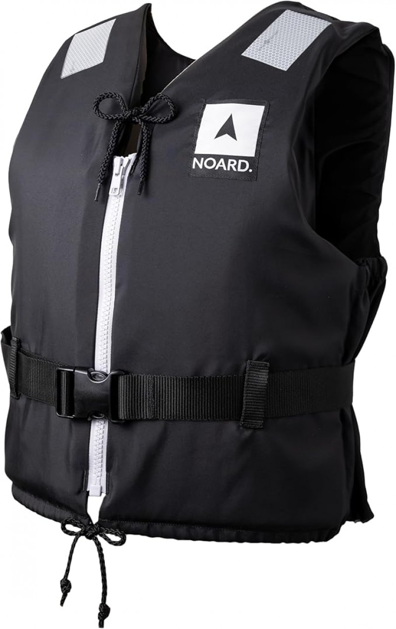 Rettungsweste Schwimmweste Erwachsene + Kinder Black Edition Rettungsweste für Personen 25 – 120 kg