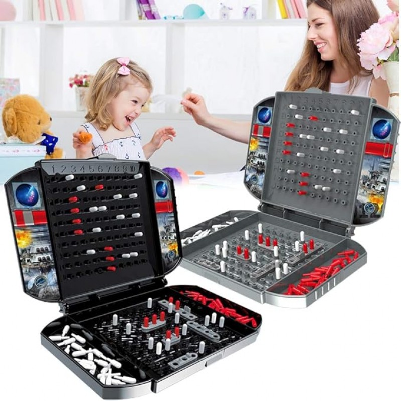 Seeschlachtspiel Schiffe versenken Gesellschaftsspiel Flottenmanöver Brettspiel für die ganze Famili