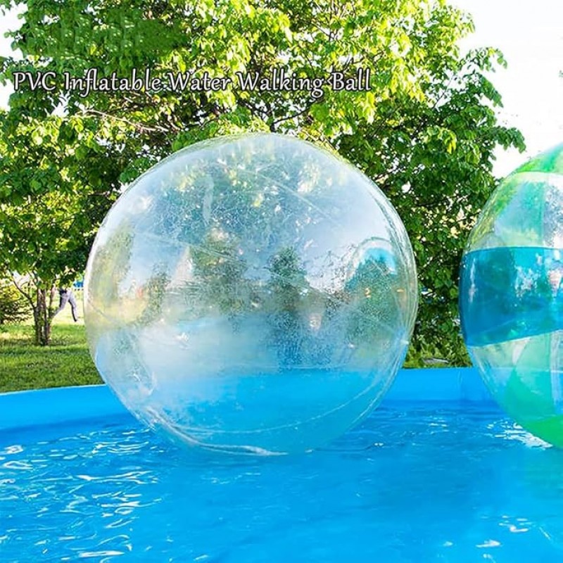 Wasserlaufball Rollerball 2 m Durchmesser aufblasbarer Wasserball transparenter Ball aus PVC für Erw – 4