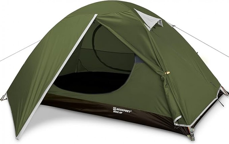 Zelt klein 2 Personen leichte Campingzelte 3-4 Jahreszeiten wasserdichtes &amp; winddichtes Kuppelzelt f – 2