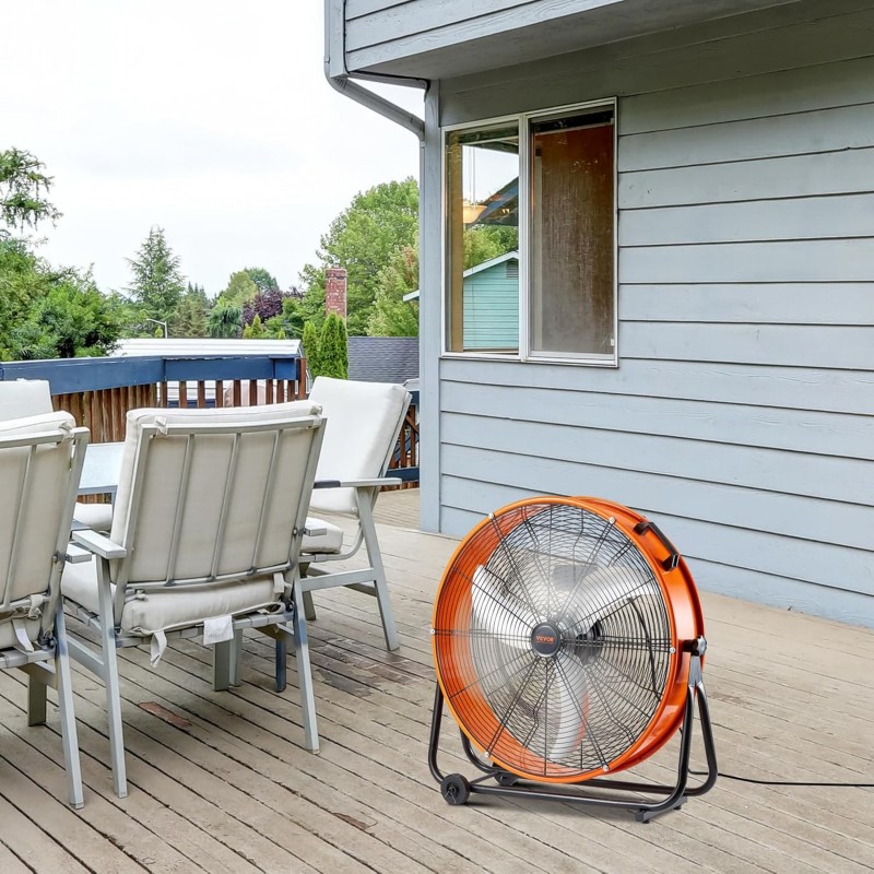 Windmaschine Trommelventilator Innenventilator Bühnenventilator Trommelgebläse Standventilator – Thumbnail 7