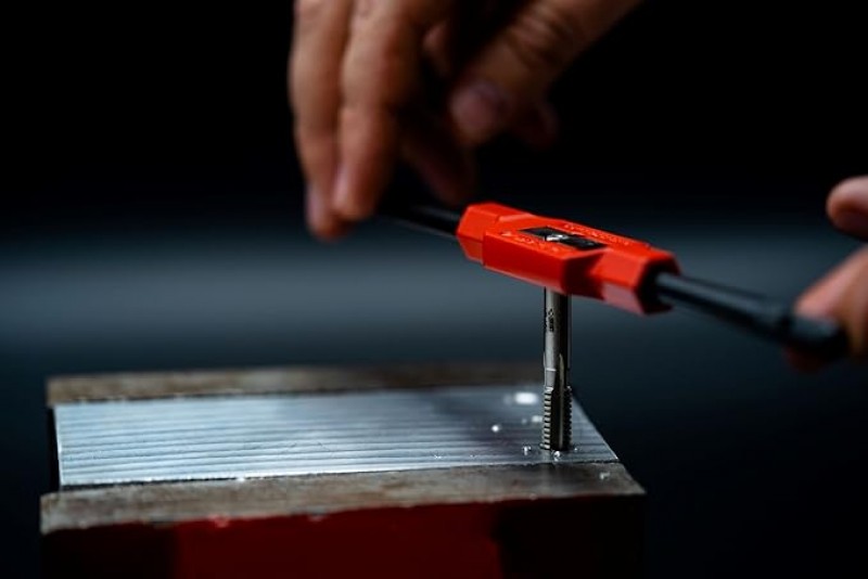Gewindebohrer Gewindeschneider Gewindewerkzeug Schneideisensatz M3 – M12 HSS Handgewindebohrer – 5
