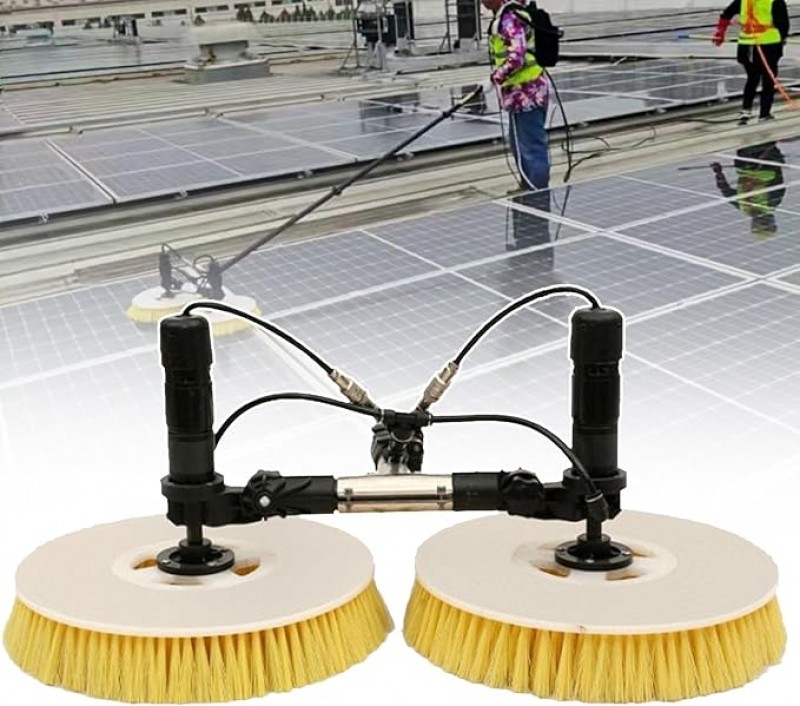 Reinigungsgerät Solarmodule Photovoltaikanlagen Reinigung großer Flächen wassersparendes Design Wass