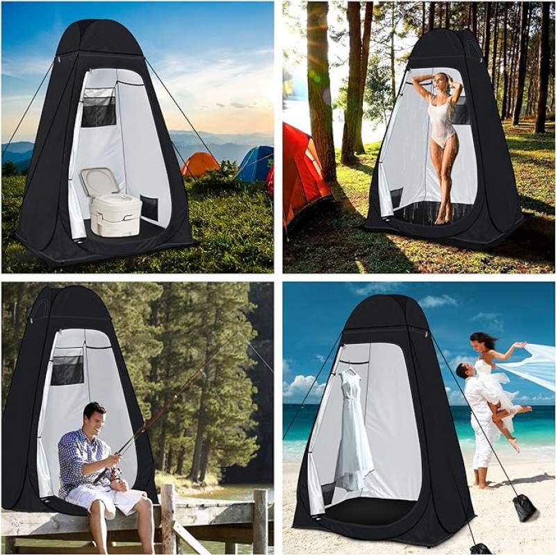 Duschzelt Duschkabine Camping Toilettenzelt Anglerzelt Umkleidezelt Sichtschutz Umkleidekabine Lager