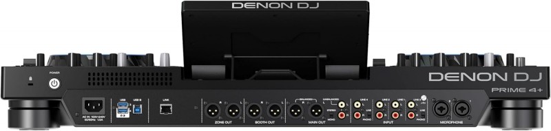 DJ Controller Prime 4+ Standalone-DJ-Controller mit Stem-Trennung auf 4 Decks WiFi-Streaming Drop-Sa – Thumbnail 8