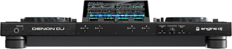 DJ Controller Prime 4+ Standalone-DJ-Controller mit Stem-Trennung auf 4 Decks WiFi-Streaming Drop-Sa – Thumbnail 9