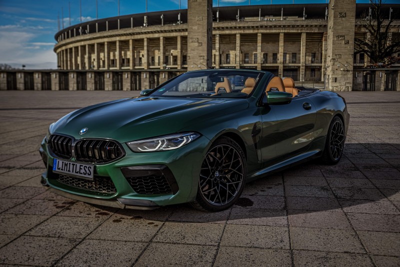 BMW M8 Competition Cabrio mieten Sportwagen Berlin – Thumbnail 7