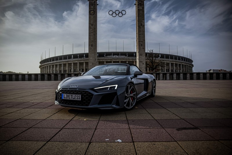 Audi R8 V10 Performance Spyder 2024 mieten Sportwagen Cabrio  – Thumbnail 10