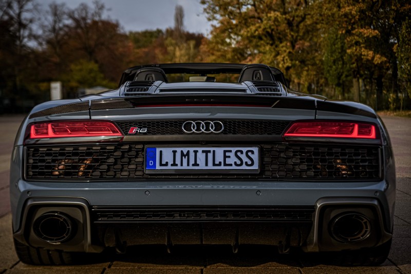 Audi R8 V10 Performance Spyder 2024 mieten Sportwagen Cabrio – 4
