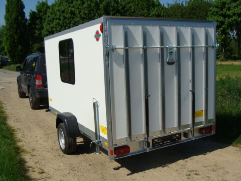DER CAMPER (einachser FÜR ABENTEURER) Dachzelt für Anhänger zubuchbar Kofferanhänger abschließbar – 3
