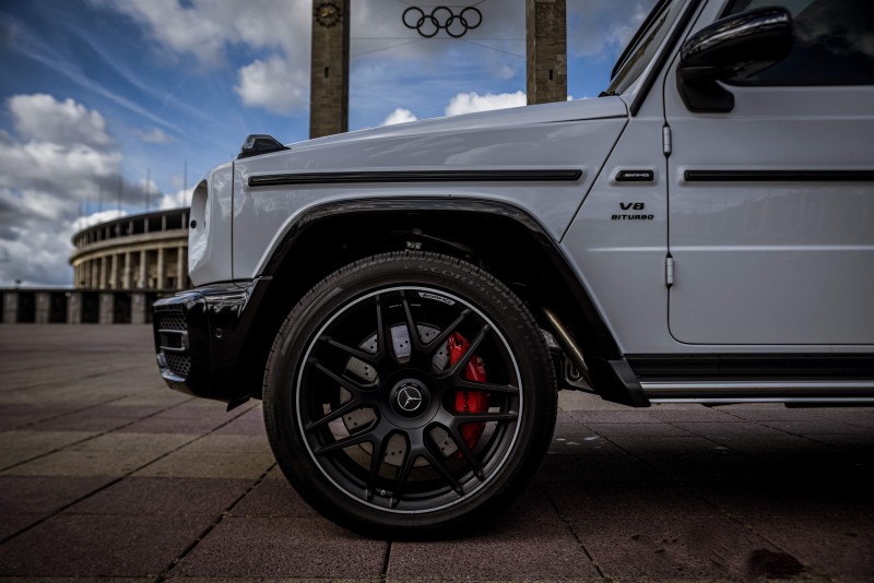 Mercedes-Benz G63 AMG Weiß 2024 mieten SUV G-Klasse G 63 Hochzeitsauto Sportwagen – Thumbnail 6