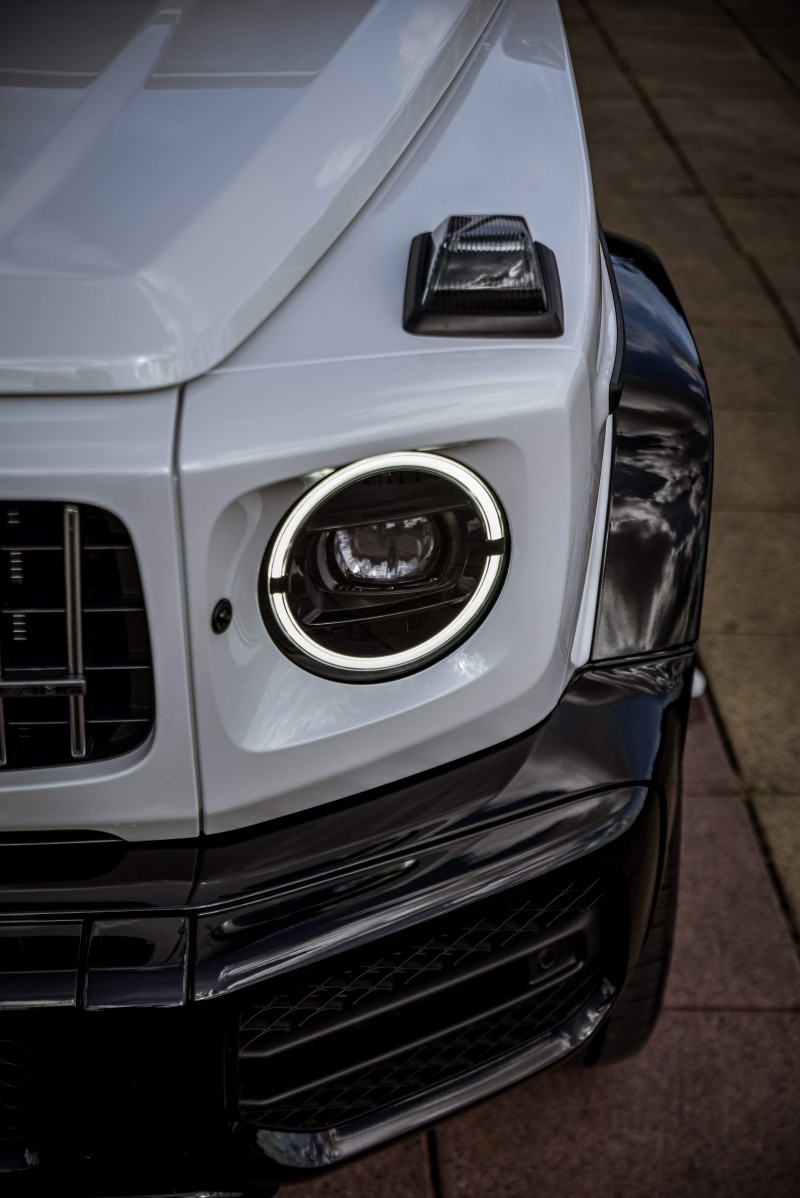 Mercedes-Benz G63 AMG Weiß 2024 mieten SUV G-Klasse G 63 Hochzeitsauto Sportwagen – Thumbnail 7