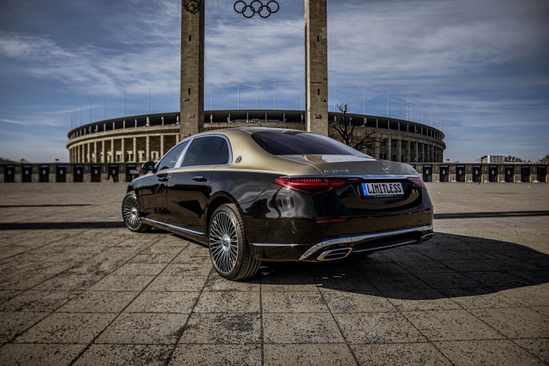 Mercedes-Benz Maybach S680 2025 V12 mieten Berlin Hochzeitswagen Brautauto Luxusauto S-Klasse – 4