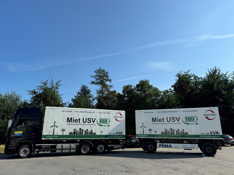 USV ROTON mobile USV PowerStation - Outdoor 600 kVA