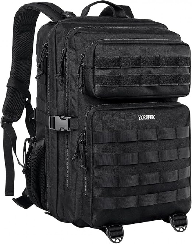 Armeerucksack 45L Militärrucksack Taktischer Rucksack MOLLE Assault Rucksack für Outdoor Camping