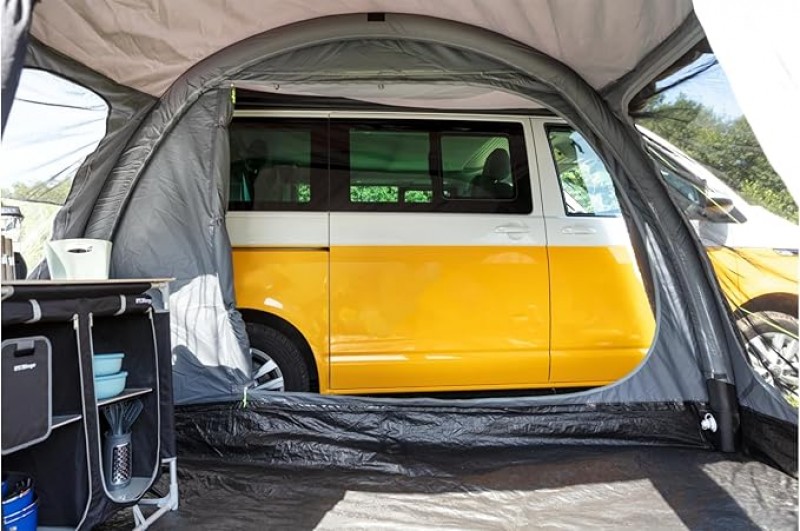 Autozelt aufblasbar Busvorzelt Touring Air freistehendes Outdoorzelt Luftzelt Vorzelt Campingzelt  – 5