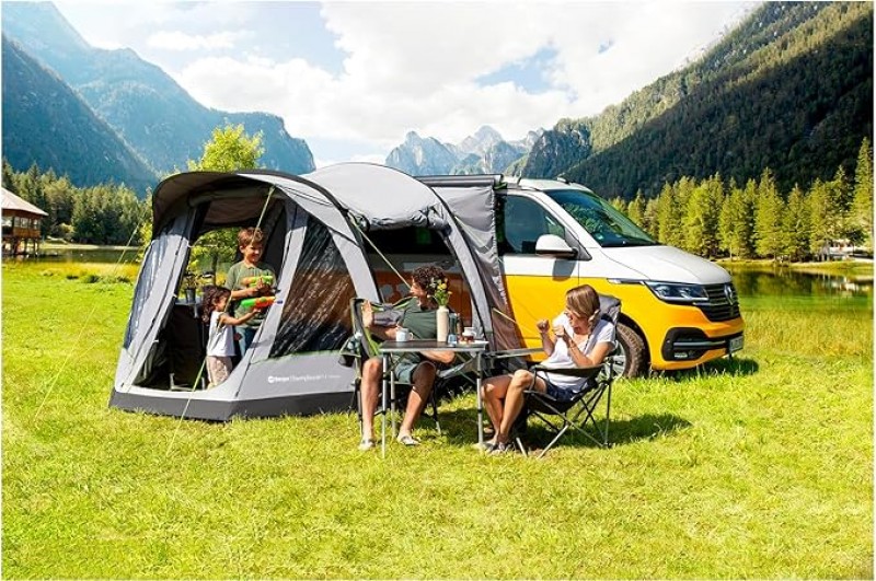 Autozelt aufblasbar Busvorzelt Touring Air freistehendes Outdoorzelt Luftzelt Vorzelt Campingzelt 