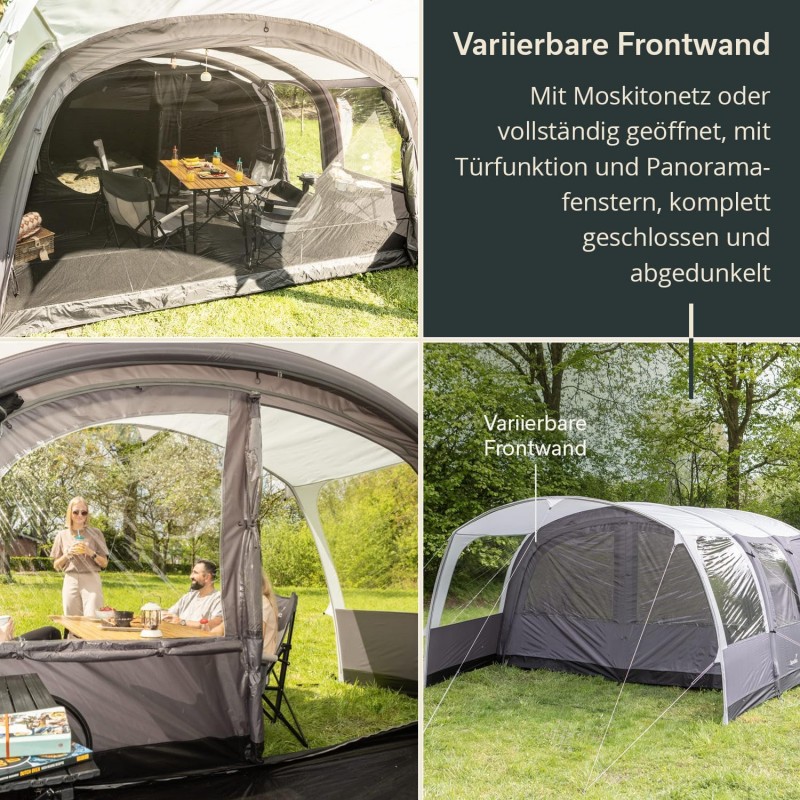 Luftzelt Aufblaszelt Zelt aufblasbar Familienzelt für 6 Personen 8700 x 5300 x 2200 mm Sleeper-Techn – 3