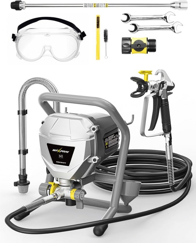 Sprühen statt streichen Airless-Farbspritzgerät hocheffizient Spritzpistole Farbspritzpistole