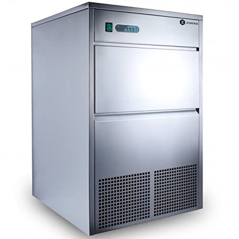 Eiswürfelmaschine 50 l Eiswürfelbereiter Eiswürfel Maschine 200 Eiswürfel/Stunde 50 kg/24 Std Gastro