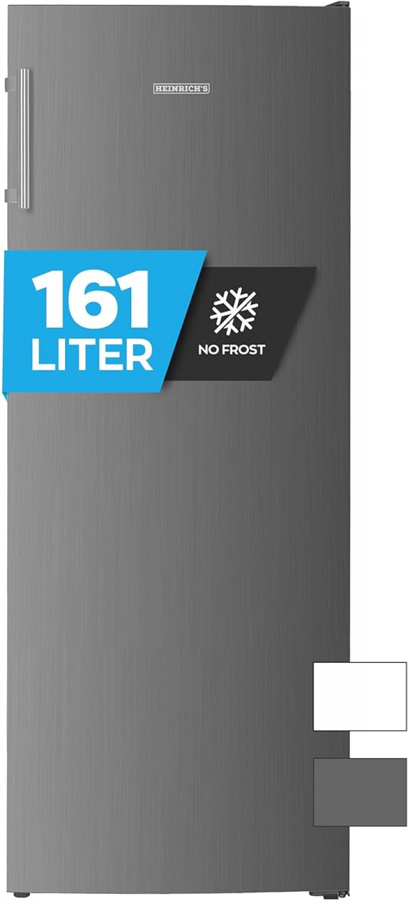 Gefrierschrank 161L Gefrierfach bis minus -22°C No-Frost-Schutz 3 x Gefrierschubladen 2 x Schublade