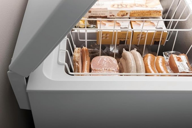 Gefriertruhe 390 L Gefrierschrank Kühlschrank Kühltruhe minus -18°C Frost-Away und Space-Max Kinder – 3