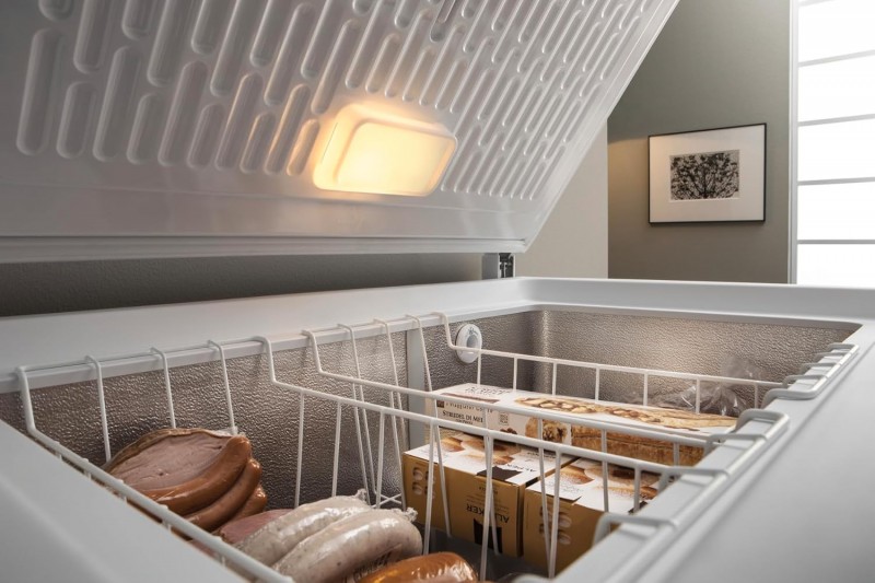 Gefriertruhe 390 L Gefrierschrank Kühlschrank Kühltruhe minus -18°C Frost-Away und Space-Max Kinder – 4
