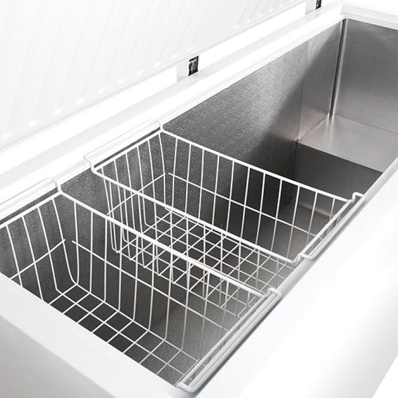 Verschließbarer Gefrierschrank Gefriertruhe Gastro Profigerät 439 L groß verschließbar minus - 22°C – 3