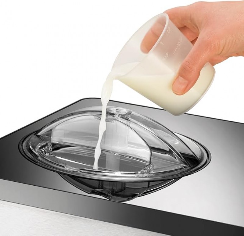 Private Eismaschine 2 L Softeis Streicheis Eisbällchen mit digitalem Timer – 2