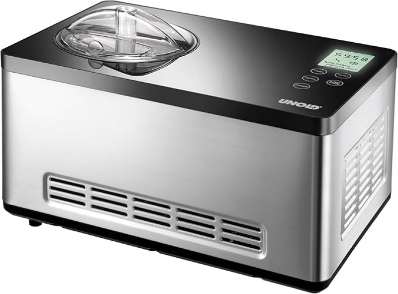 Private Eismaschine 2 L Softeis Streicheis Eisbällchen mit digitalem Timer