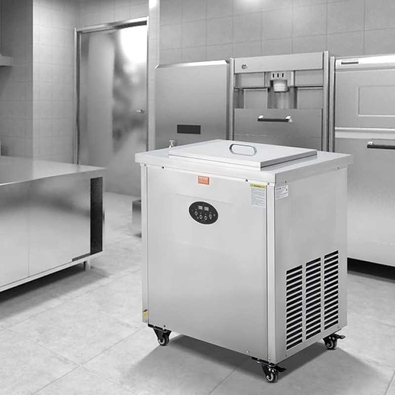 Eis am Stil Maschine Eisbereiter gewerbliche Eismaschine 40 Stück Edelstahl-Eismaschine für Eis – 3