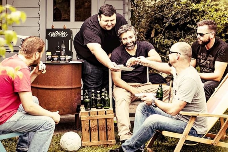 Wurstbräter Wurstgrill Wurstmaschine Wurstmaker schwarz abnehmbare Wurstablage [Energieklasse B] – 5