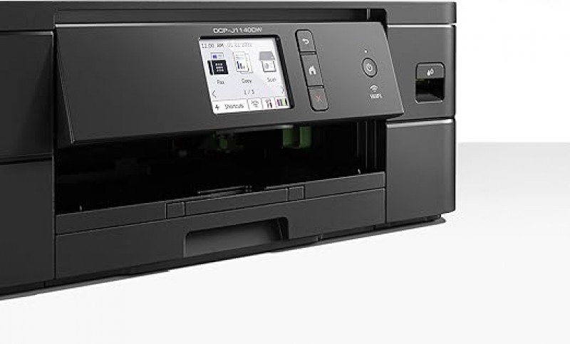 Farbtintenstrahldrucker Multifunktionsdrucker Scanner Kopierer schwarz 400 x 151 x 343 mm 17 Seiten – 3