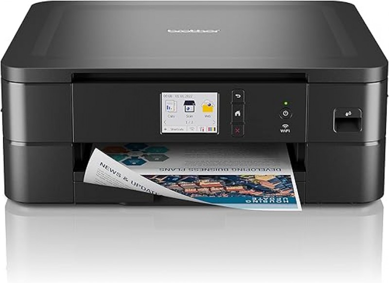 Farbtintenstrahldrucker Multifunktionsdrucker Scanner Kopierer schwarz 400 x 151 x 343 mm 17 Seiten – 2