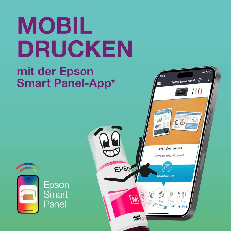 Drucker Kopierer Drucker Fotokopierer Kopierer Tintenstrahldrucker Fax Scanner Farbdrucker Farbtinte – Thumbnail 6