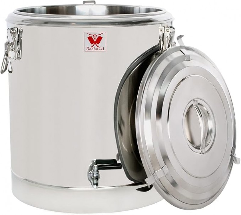 Speisetransportbehälter Transport-Thermobehälter 52,5 L mit Ablasshahn Speisen und Getränke Gastro – 4