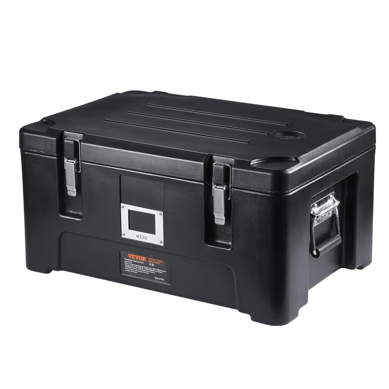 Isolierbox isolierte Thermobox Speisebehälterträger Isobox Speisewärmer 30 L für Gastronomie tragbar – Thumbnail 8