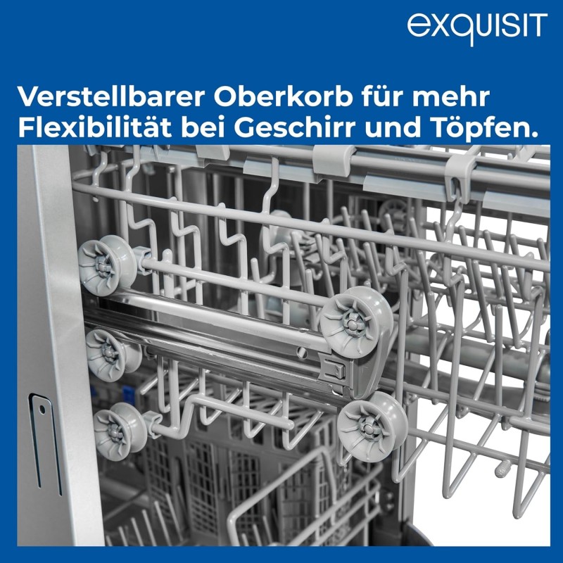 Geschirrspüler Spülmaschine Geschirrspülmaschine 45 cm 9 Maßgedecke 9 Liter Startzeitvorwahl Power+  – 4