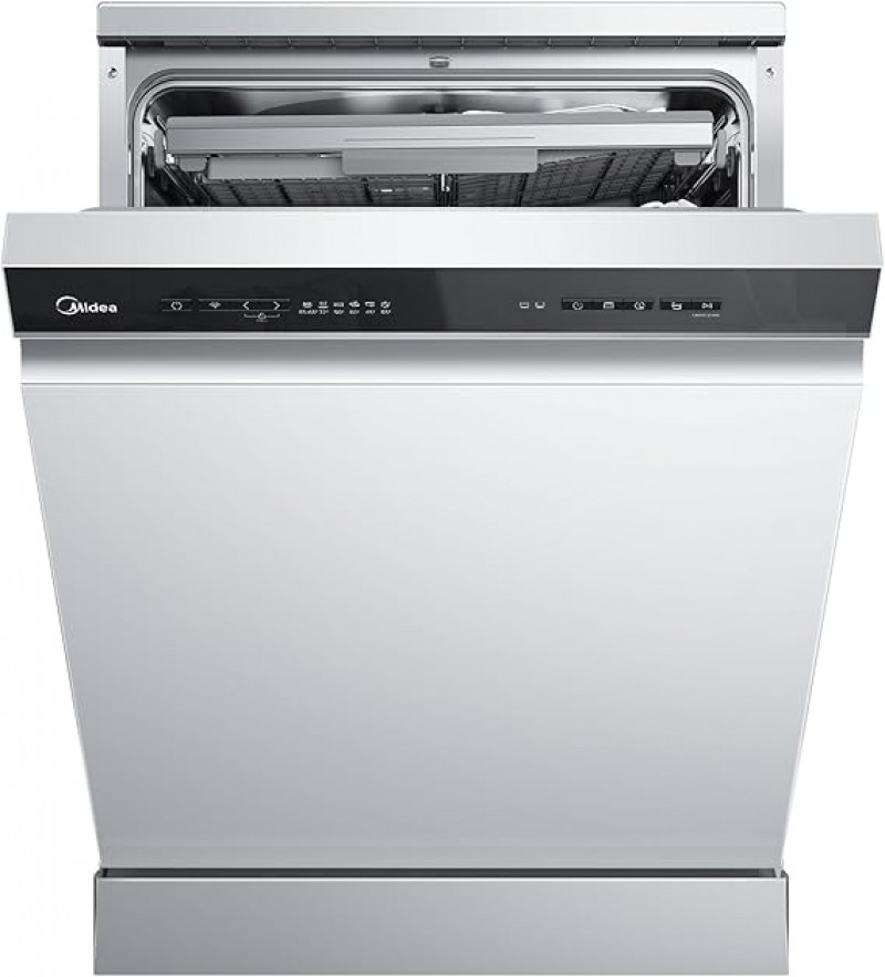 Geschirrspülmaschine Geschirrspüler Spülmaschine 60 cm freistehend 14 Maßgedecke 8 Programme mit WLA