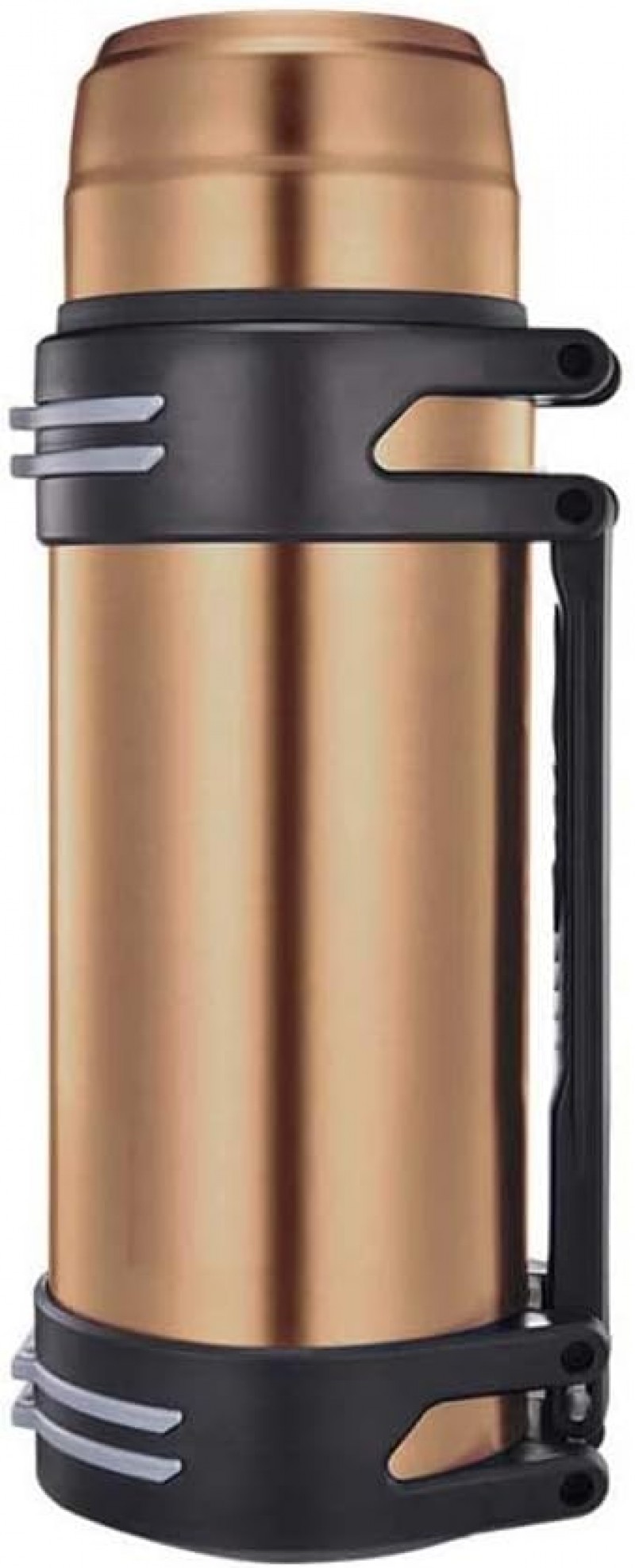 Thermosflasche Trinkflasche Isolierflasche Thermoskanne 1,6 Liter vakuumisoliert Edelstahl BPA-frei  – 2