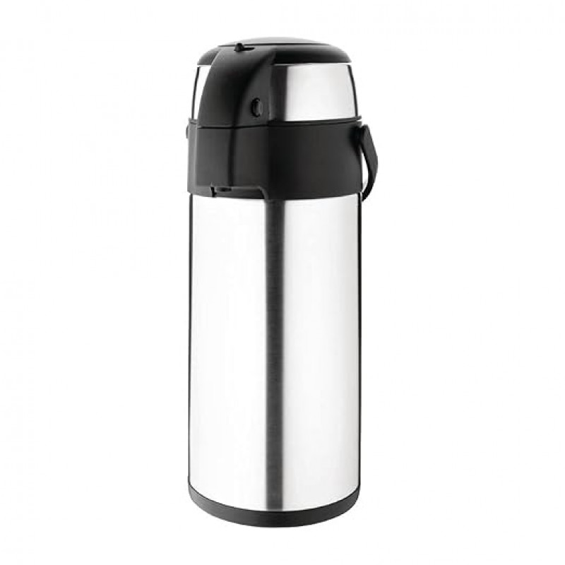 Teekanne Pumpkanne Kaffeekanne Thermoskanne Isolierkanne Airpot 5L 445 x 172 mm Edelstahl Infuser – 2