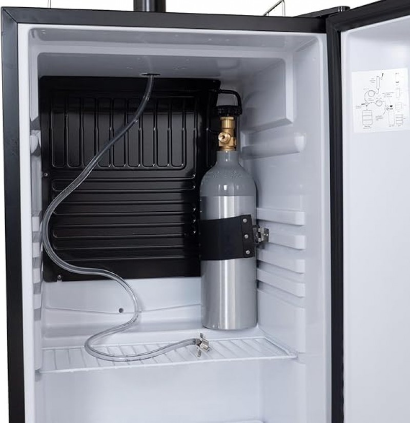 Bierzapfanlage 30 L Fässer Kühlung für Fassbier Mobil CO2-Regler Kühlbereich 0-10 °C Saisonmiete – 5