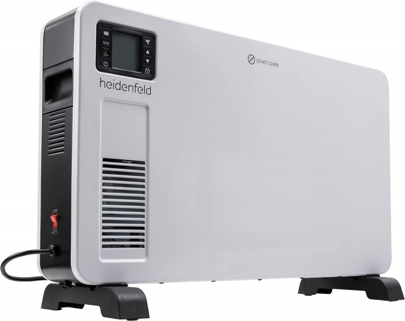 Elektroheizung Camping Heizkörper Standheizung Konvektorheizung 2300 Watt Fernbedienung bis 80 m² – Thumbnail 9