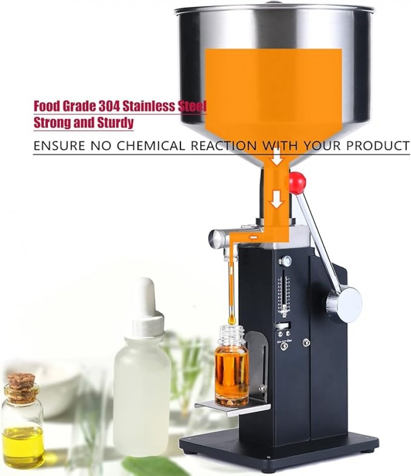 Abfüllmaschine Abfüller Flüssigkeitsabfüller Flüssigkeitsabfüllmaschine Flaschenfüller man. 100 ml – 4
